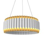 Люстра GALLIANO ROUND SUSPENSION LIGHT by DELIGHTFULL White Loft Concept 40.2415