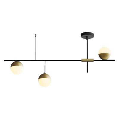 Люстра Balls white & brass 3 Loft Concept 40.2426