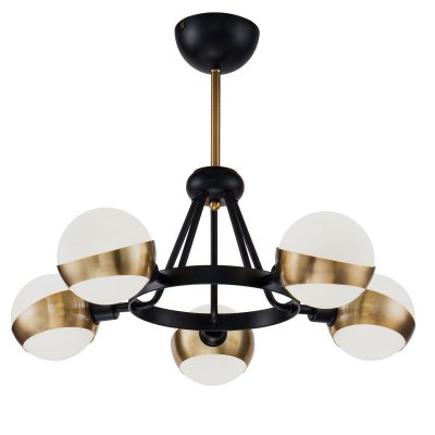 Люстра Hold Ball Brass Chandelier 5 Loft Concept 40.2458