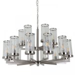 Люстра LIAISON TWO-TIER Chandelier 18 Silver Loft Concept 40.2464