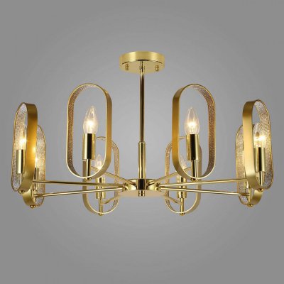 Люстра Defense Oval Gold Loft Concept 40.2495