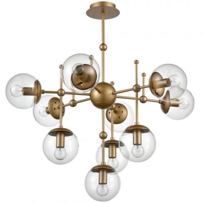 Люстра Gold Balls Chandelier 10 Loft Concept 40.2545 Люстра Gold Balls Chandelier 10 Loft Concept 40.2545
