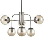 Люстра Amber Balls Chandelier 6 Loft Concept 40.2546