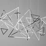 Подвесной светильник Weightless Triangles Loft Concept 40.2645-0