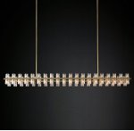 Люстра Restoration Hardware Arcachon Linear Chandelier Loft Concept 40.2661