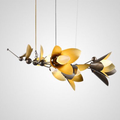 Дизайнерская люстра с природными мотивами LAVRA 8 flowers Loft Concept 40.2686 Дизайнерская люстра с природными мотивами LAVRA 8 flowers Loft Concept 40.2686