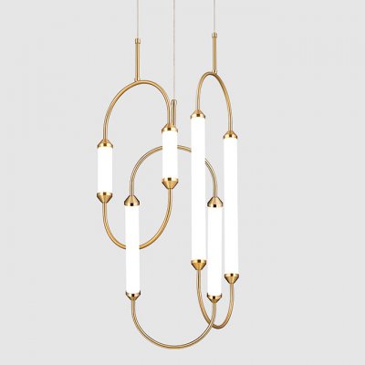 Подвесной светильник Giopato & Coombes CIRQUE chandelier Weave Medium Loft Concept 40.2694