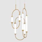 Подвесной светильник Giopato & Coombes CIRQUE chandelier Weave Medium Loft Concept 40.2694