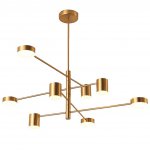 Светильник LED Lighting Gold 8 lampholders Loft Concept 40.2701-0