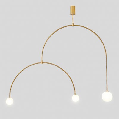 Люстра Fontana Amorosa Three Gold Loft Concept 40.2733