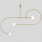 Люстра Fontana Amorosa Three Vortex Gold Loft Concept 40.2735