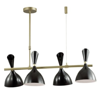 Люстра Duke Chandelier line 4 black Loft Concept 40.2746