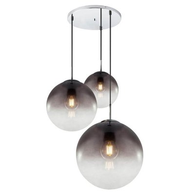Люстра Ball Sunrise Pendant lamp smok 3 плафона Loft Concept 40.2776