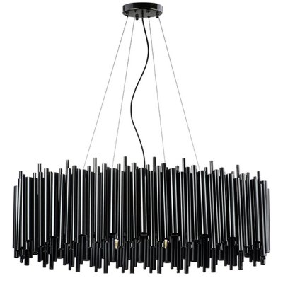 Люстра Delightfull Brubeck Chandelier Black Oval Loft Concept 40.2784