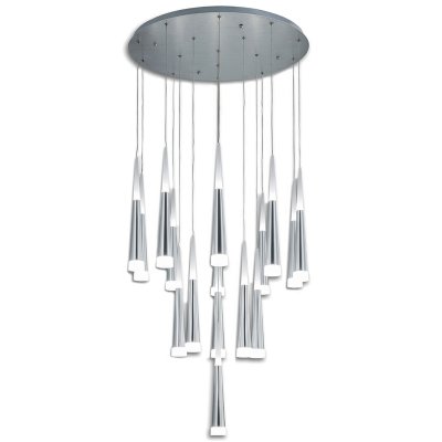 Люстра Vibia Slim Jordi Vilardell Silver Cascade 16 Loft Concept 40.2802-1