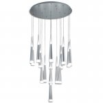 Люстра Vibia Slim Jordi Vilardell Silver Cascade 16 Loft Concept 40.2802-1