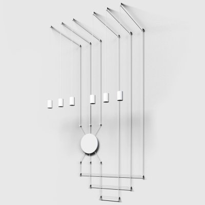 Подвес Wireflow FreeForm LED White 6 патрона Loft Concept 40.2822-1 Подвес Wireflow FreeForm LED White 6 патрона Loft Concept 40.2822-1