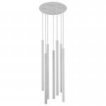Светильник Trumpet Disk White 7 плафонов Loft Concept 40.2844