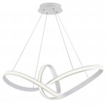 Люстра Mobius Strip White Chandelier Loft Concept 40.2849-2