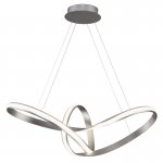 Люстра Mobius Strip Silver Chandelier Loft Concept 40.2850-2