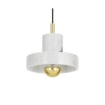Подвесной светильник Tom Dixon Stone Pendant White Loft Concept 40.2896
