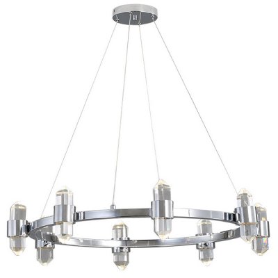 Люстра Crystals In Ring Chandelier Chromium Loft Concept 40.2902