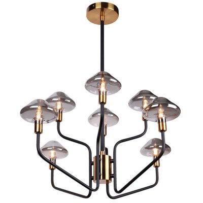 Люстра Gray Glass Mushrooms Loft Concept 40.2919-3