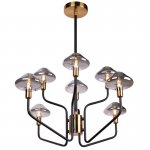 Люстра Gray Glass Mushrooms Loft Concept 40.2919-3