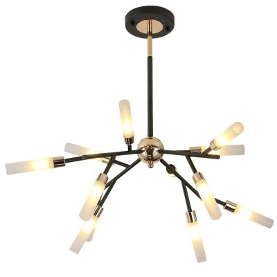 Люстра White Tube Valley Arredoluce Chandelier 12 Loft Concept 40.2924-3