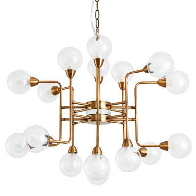 Люстра Bistro Globe Milk Chandelier 16 Loft Concept 40.2952-2