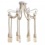 Люстра Loft Rope Light White 8 Loft Concept 40.2975-3