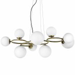 Люстра Bubbles on 4 Rings Chandelier Loft Concept 40.3004-3