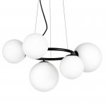 Люстра Bubbles on Ring Chandelier Black Loft Concept 40.3006-3