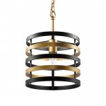Подвесной светильник Gold Stripes Chandelier Loft Concept 40.3013-3