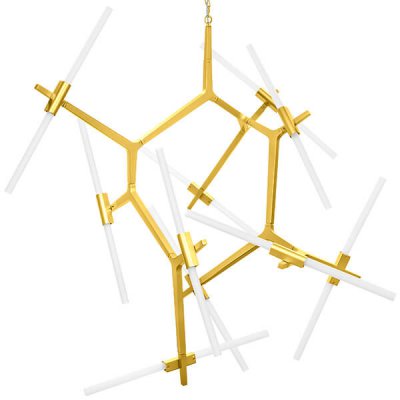 Люстра Агнес Chandelier Gold 20 Loft Concept 40.3015-3