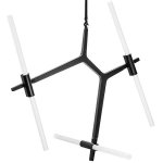 Люстра Агнес Chandelier Black 6 Loft Concept 40.3022-3