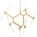 Люстра Agnes Chandelier Gold 14 Loft Concept 40.3023-3