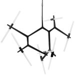 Люстра Агнес Chandelier Black 14 Loft Concept 40.3024-3