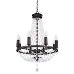 Люстра Brutal Crystal Chandelier 8 Loft Concept 40.3025-3