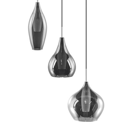 Люстра Candiano Smoke Triple Loft Concept 40.3034-3 Люстра Candiano Smoke Triple Loft Concept 40.3034-3