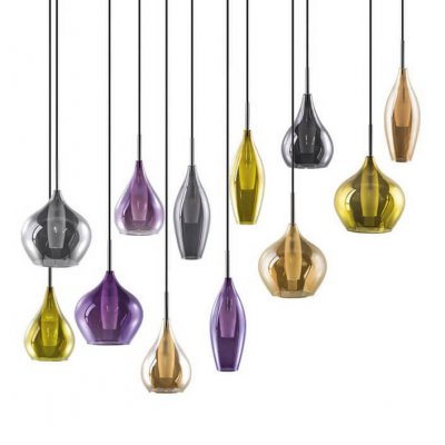 Люстра Candiano Multicolor 12 Light Loft Concept 40.3035-3