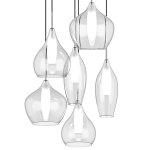 Люстра Candiano Transparent 6 Light Loft Concept 40.3037-3