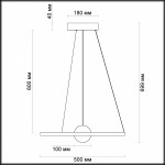 Светильник подвесной Odeon light 4031/21L LOND