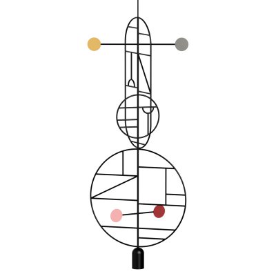 Подвесной Светильник Lines & Dots Home Adventures LDS20 Loft Concept 40.3134-0