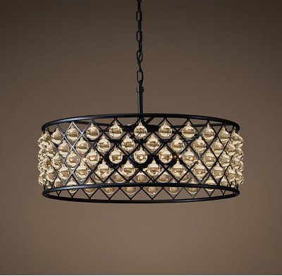 Люстра RH Spencer Hoop Chandelier 60 Loft Concept 40.318 Люстра RH Spencer Hoop Chandelier 60 Loft Concept 40.318