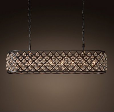 Люстра RH Spencer Rectangular Chandelier 120 Loft Concept 40.321-0