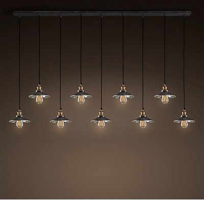 Люстра Loft Cone Pendant Reflector 9 Line Loft Concept 40.322