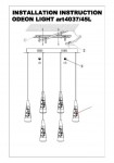 Люстра Odeon light 4037/45L FIMIA