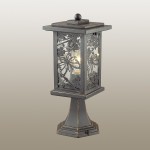 Уличный светильник на столб Odeon light 4038/1B PAPION