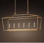 Люстра 19th C. English Openwork Linear Pendant Bronze Loft Concept 40.386